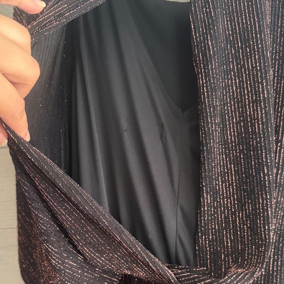 Jessica Howard Shimmering Gray Mini Dress - Picture 6 of 9